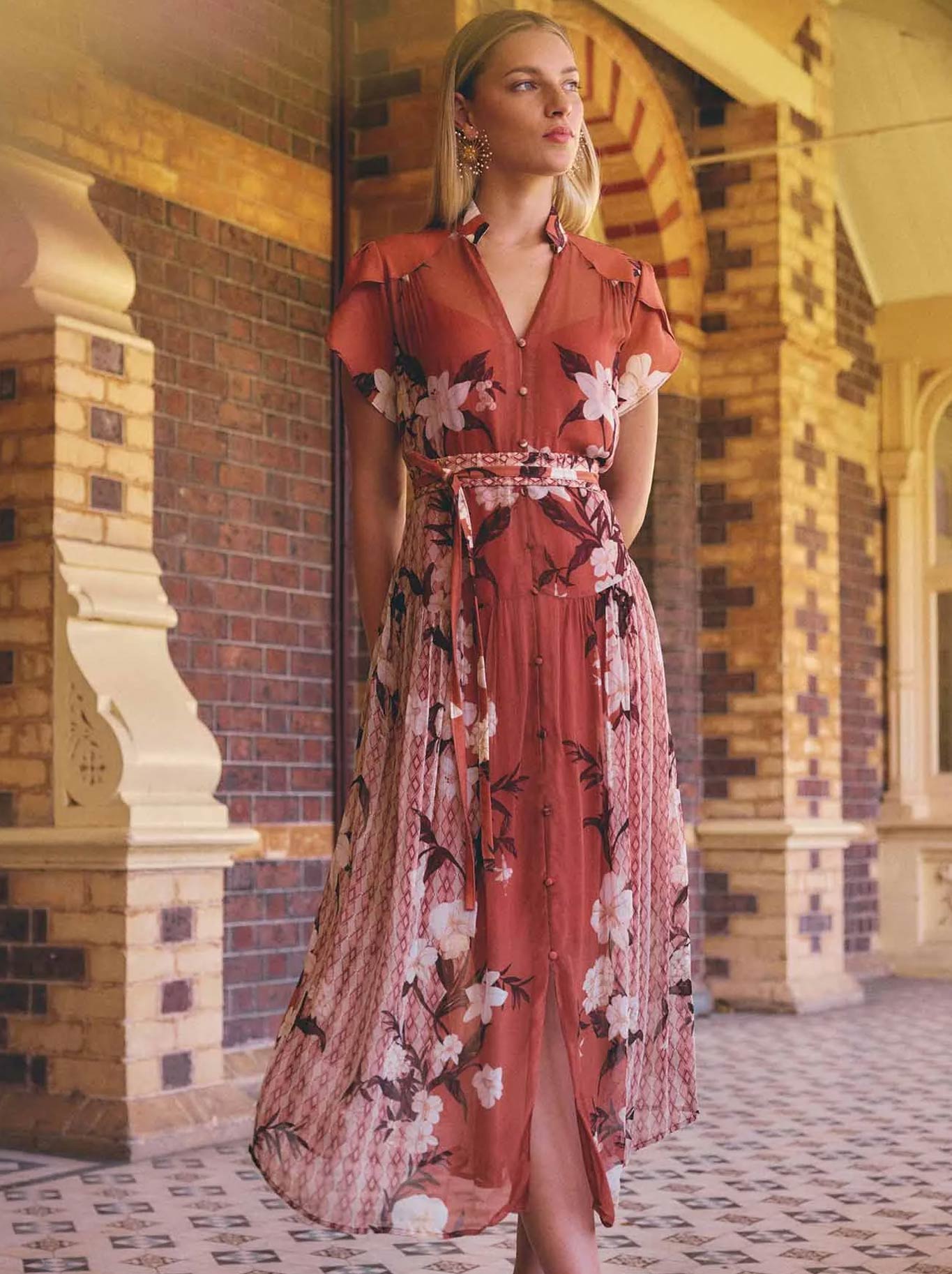 ONCE WAS PERLA DRESS