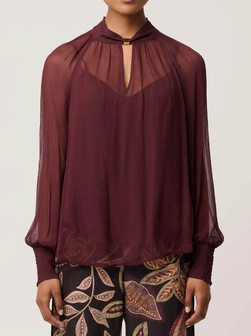 ONCE WAS SIMONA BLOUSE