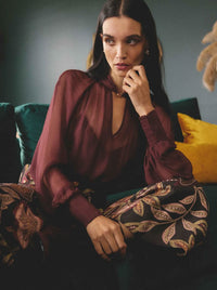 ONCE WAS SIMONA BLOUSE