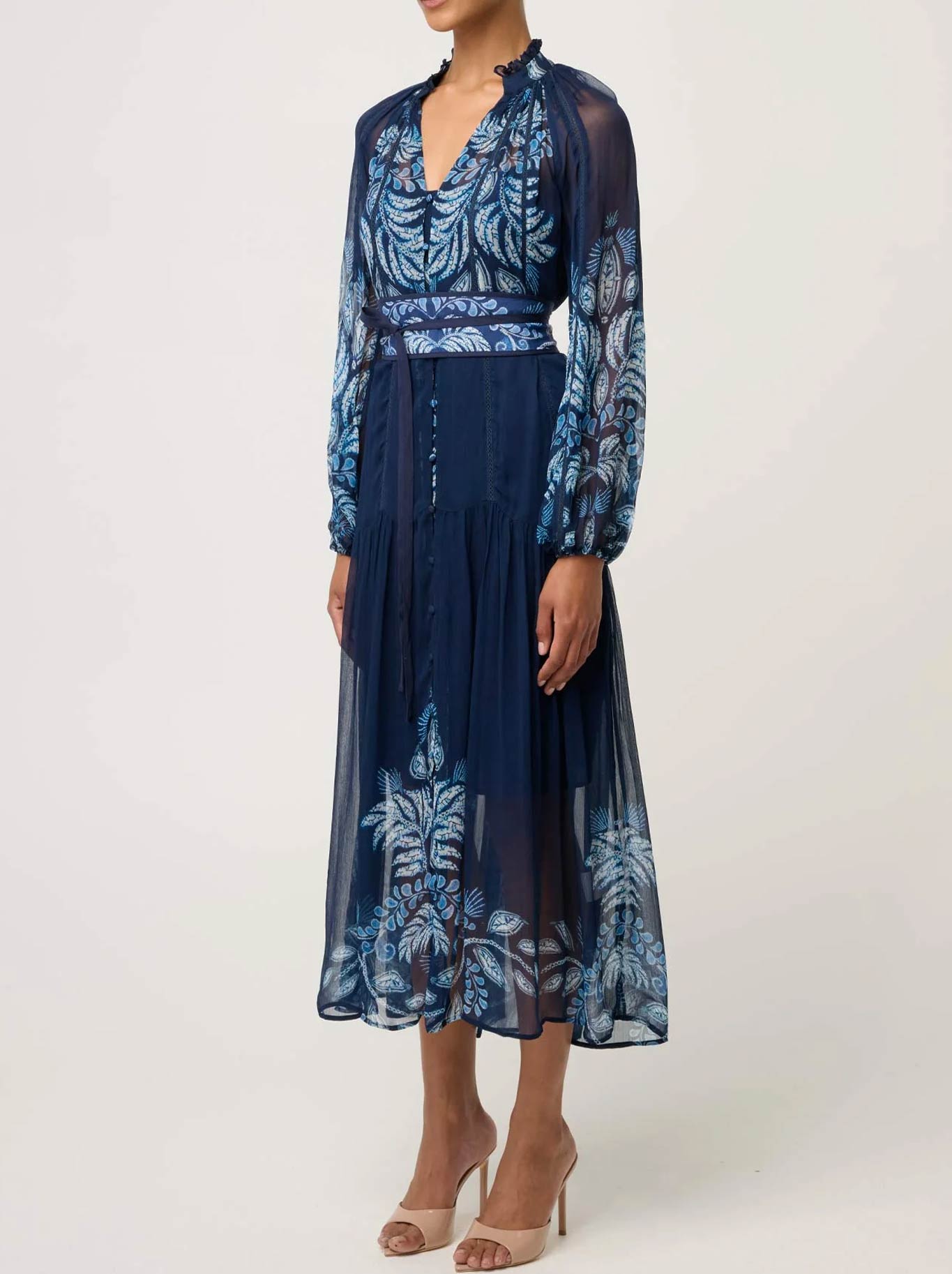 ONCE WAS SLOANE MIDI DRESS