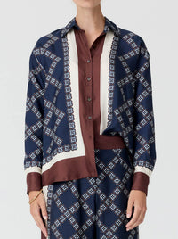 POL EDEN SILK SHIRT