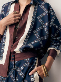 POL EDEN SILK SHIRT