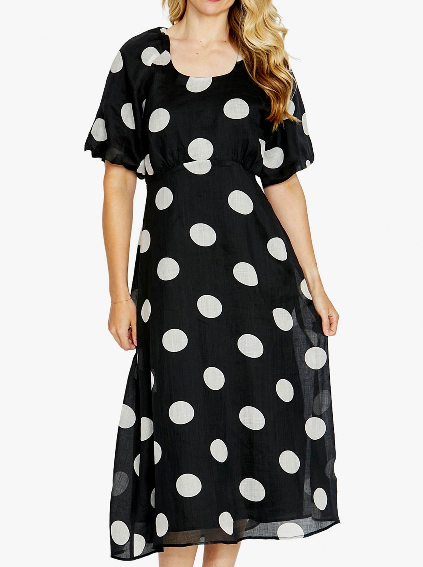 PINGPONG LOULA SPOT MAXI DRESS