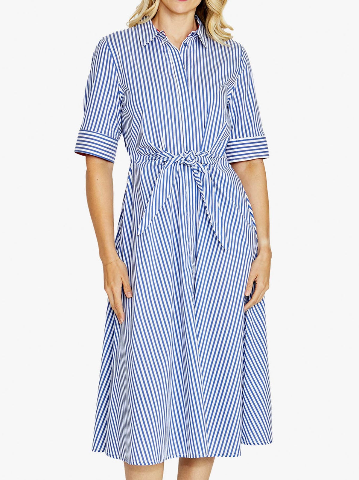 PINGPONG KIERA TIE SHIRT DRESS