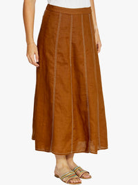 PINGPONG RITA CONTRAST PANEL SKIRT