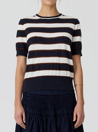 POL DARCY STRIPE KNIT TEE