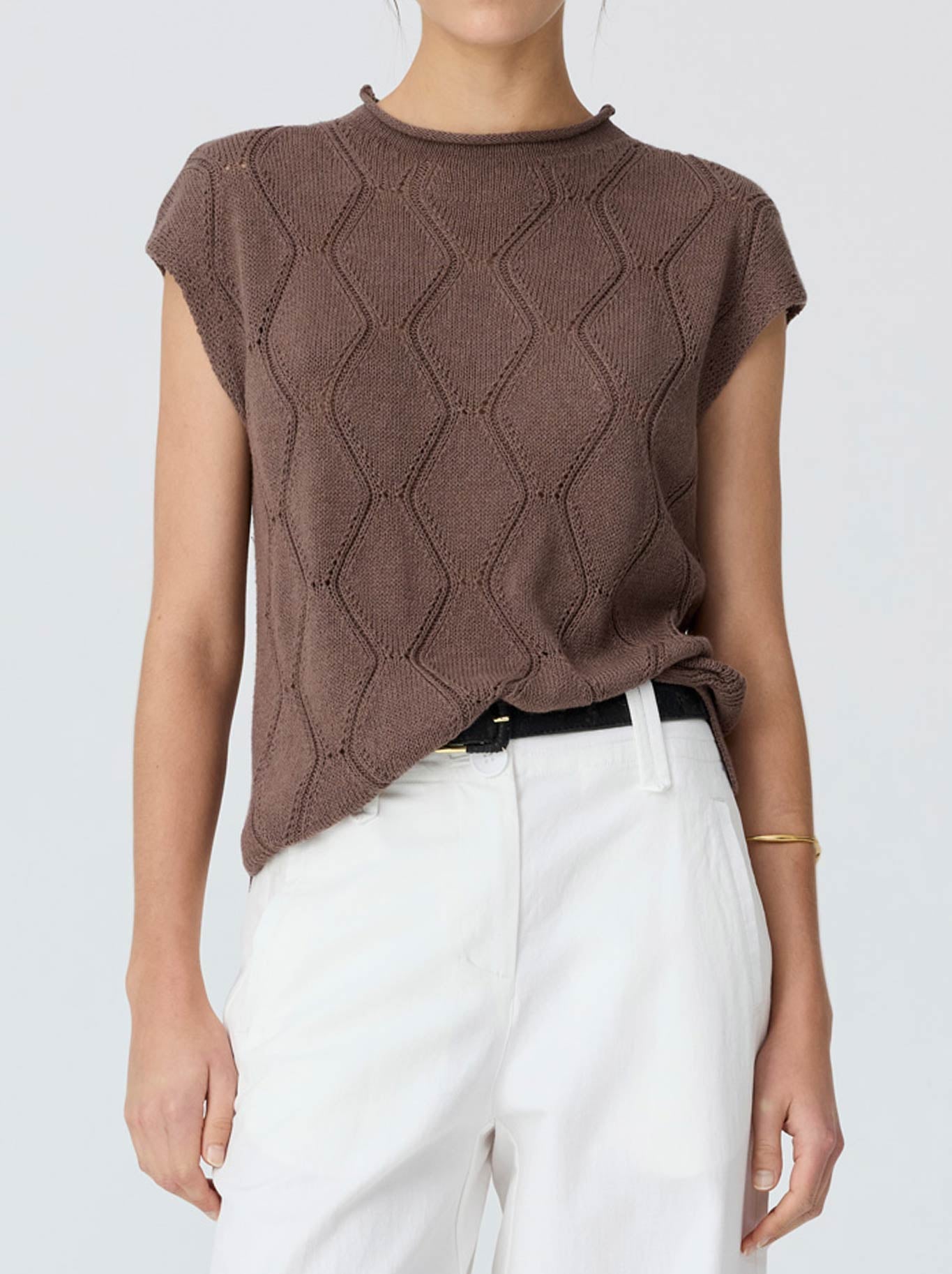 POL ROSIN CABLE KNIT