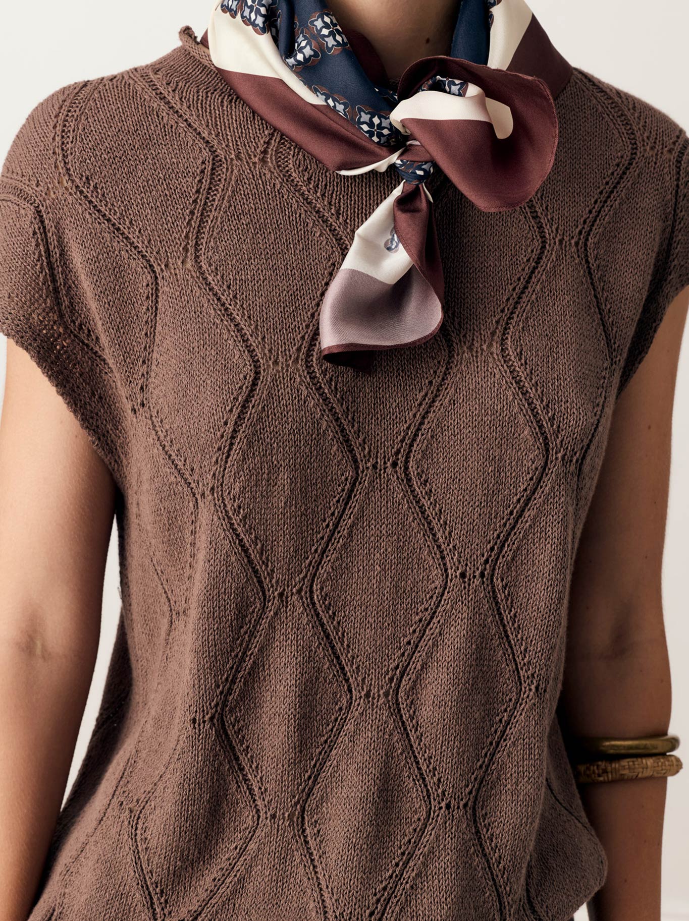 POL ROSIN CABLE KNIT