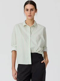 POL BOTANICA STRIPE SHIRT