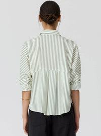 POL BOTANICA STRIPE SHIRT