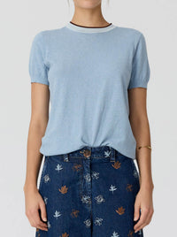 POL DILLON TEE WITH TIPPING