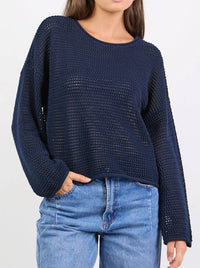 RE:UNION THE LABEL DAWN CROCHET JUMPER
