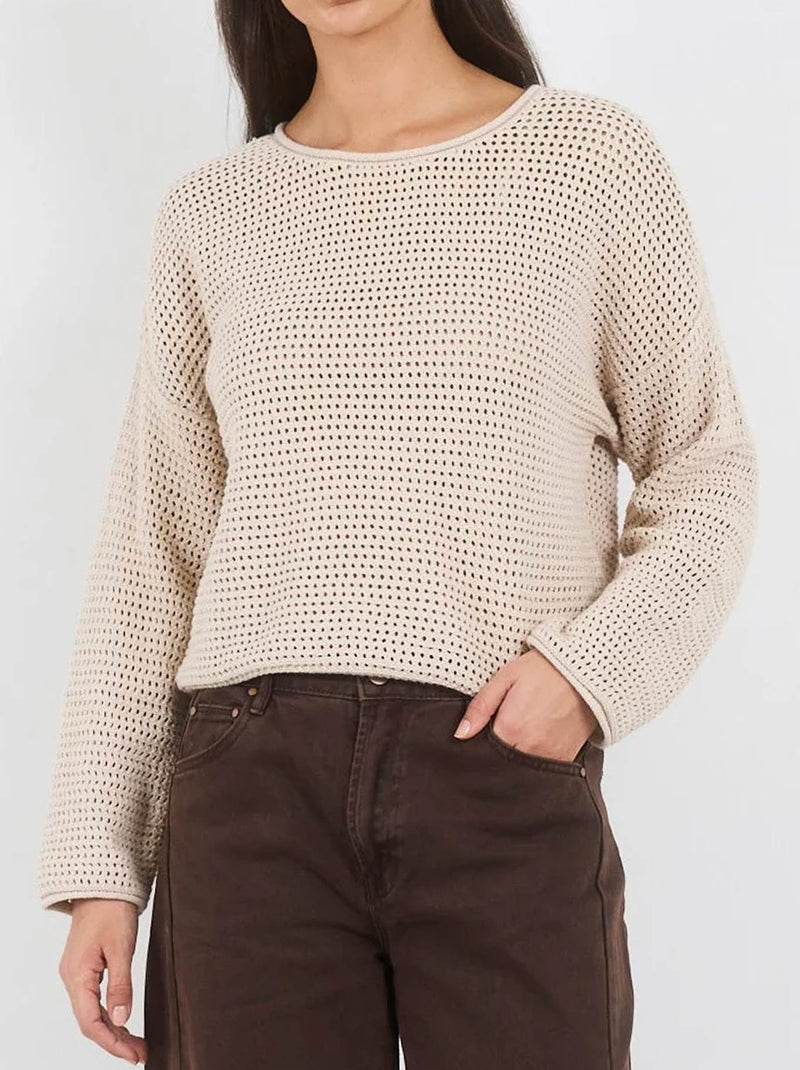 RE:UNION THE LABEL DAWN CROCHET JUMPER