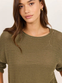 RE:UNION THE LABEL DAWN CROCHET JUMPER