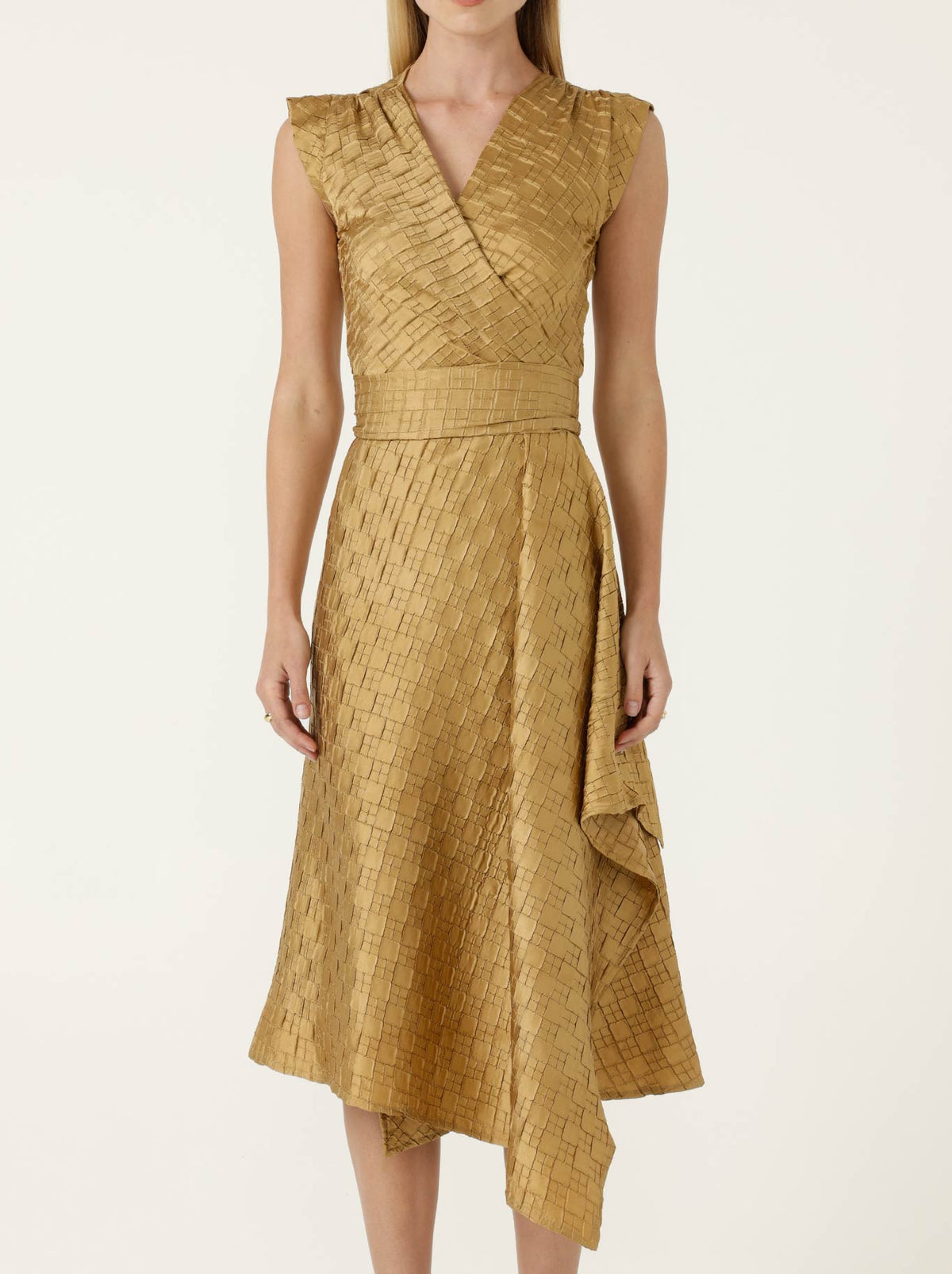 SACHA DRAKE CROWN WRAP DRESS
