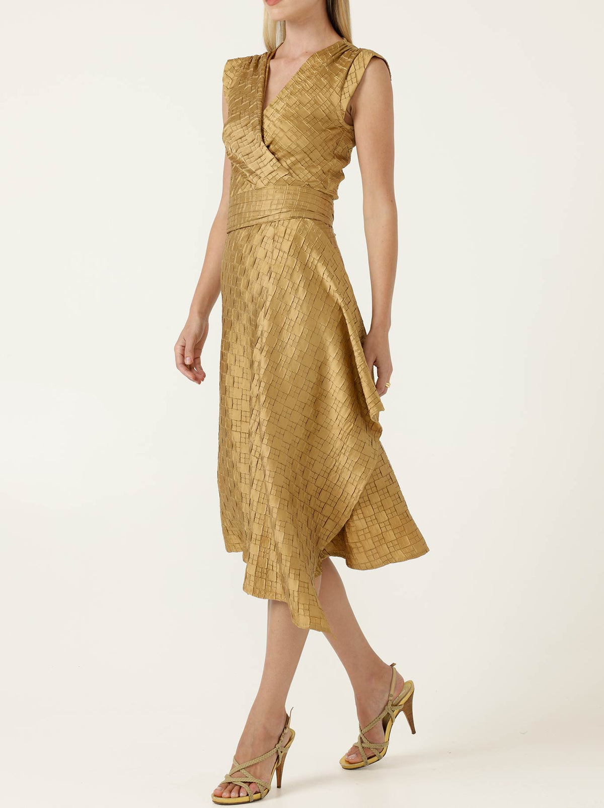 SACHA DRAKE CROWN WRAP DRESS