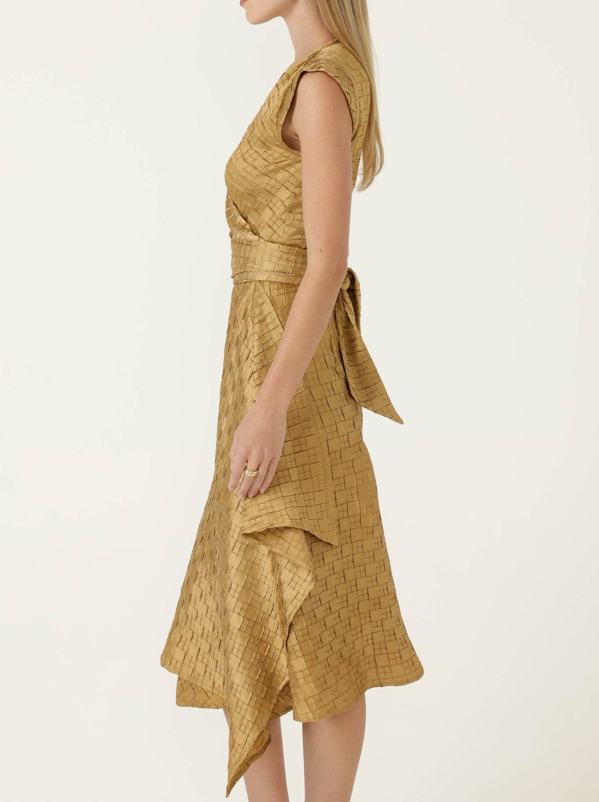 SACHA DRAKE CROWN WRAP DRESS