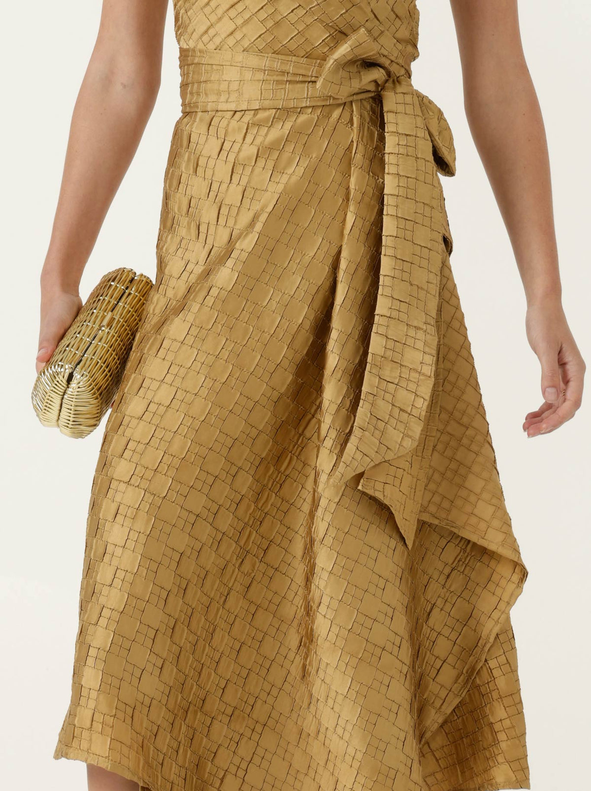 SACHA DRAKE CROWN WRAP DRESS