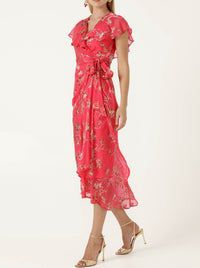 SACHA DRAKE ELEANOR WRAP DRESS