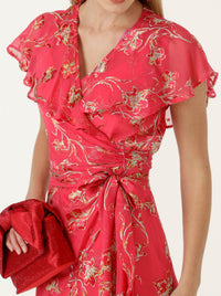 SACHA DRAKE ELEANOR WRAP DRESS