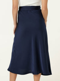 SACHA DRAKE LUXE BIAS SKIRT