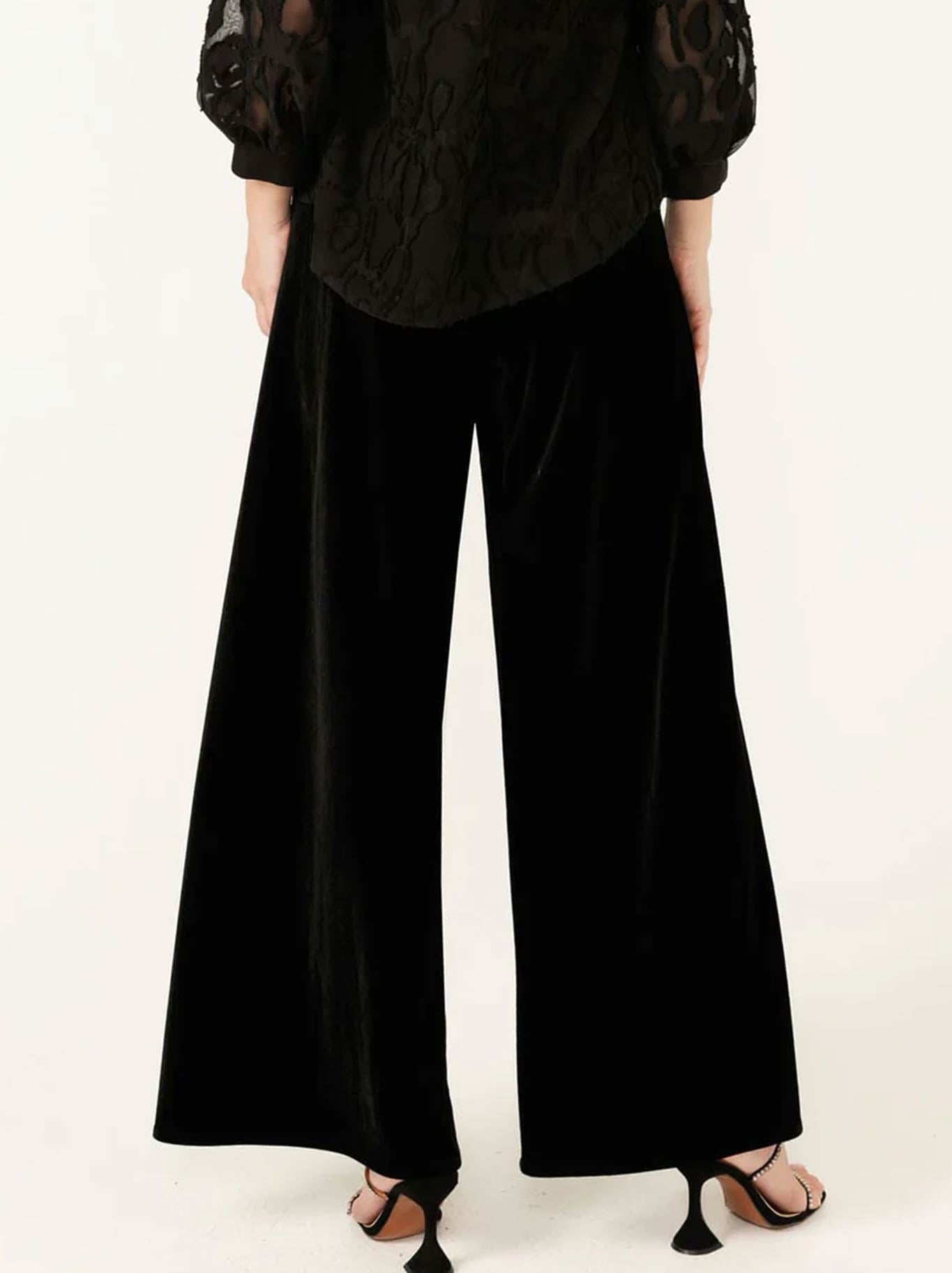 SACHA DRAKE PLUSH PALAZZO PANT