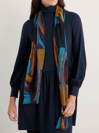 SEASALT PRETTY PRINTED SCARF