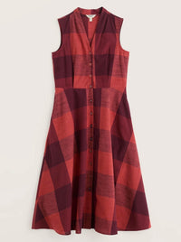 SEASALT SLEEVELESS CARVED WOOD DRESS