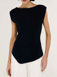 STAPLE THE LABEL CASSIAN KNIT TOP