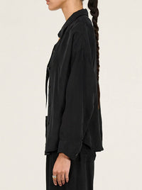 STAPLE THE LABEL SILVIE CUPRO SHIRT