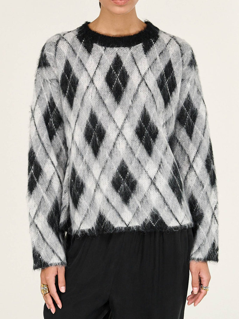 STAPLE THE LABEL CAMILLE BRUSHED JUMPER