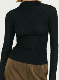 STAPLE THE LABEL DREW HIGH NECK TOP