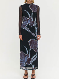 STAPLE THE LABEL STAS MESH DRESS