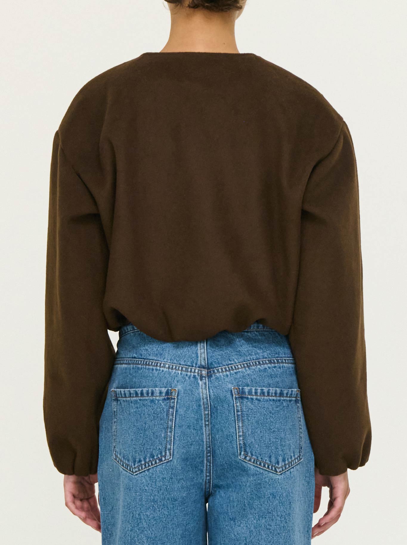 STAPLE THE LABEL ALARIC CROPPED JACKET