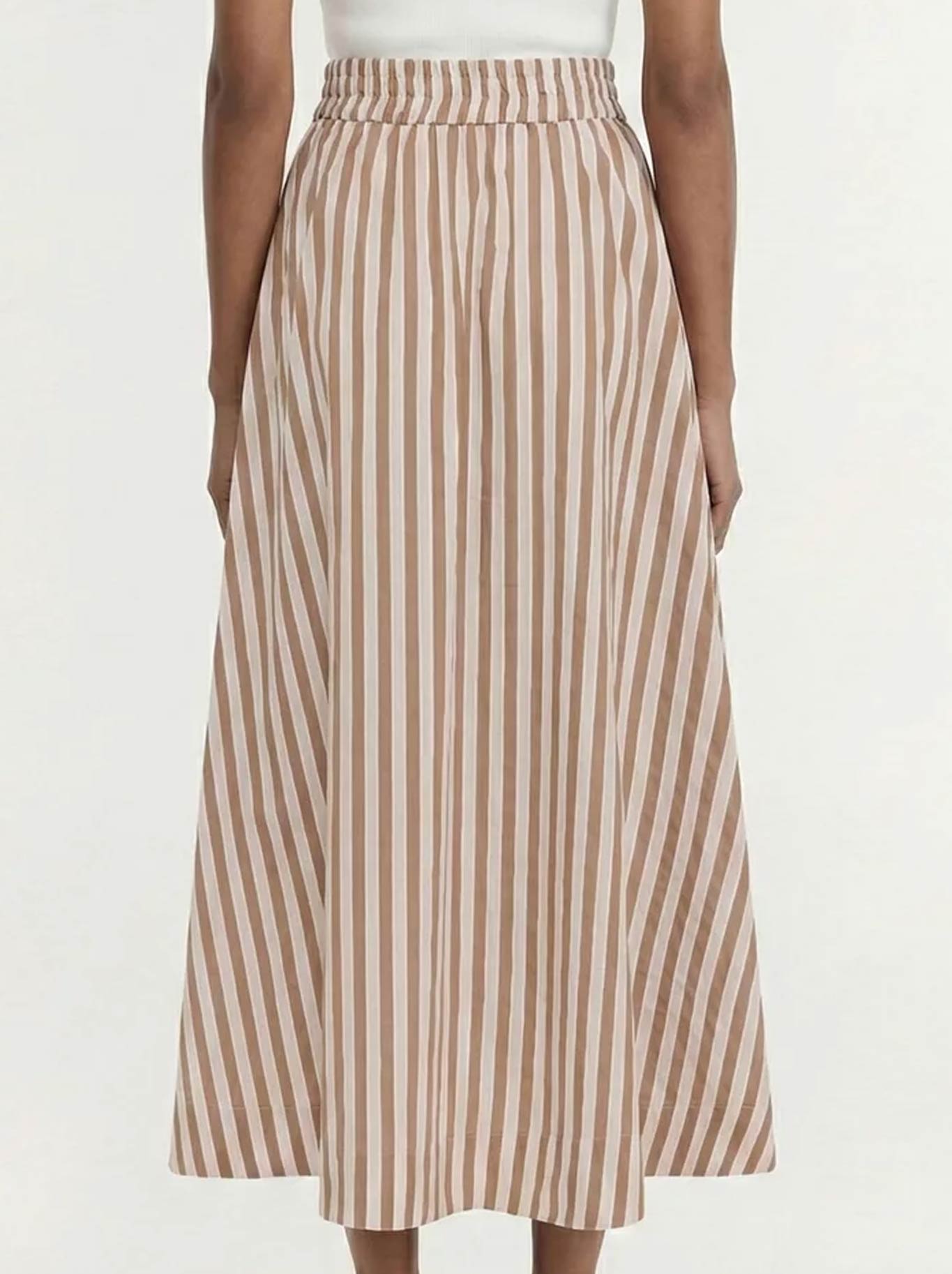 STAPLE THE LABEL SOLACE MIDI SKIRT