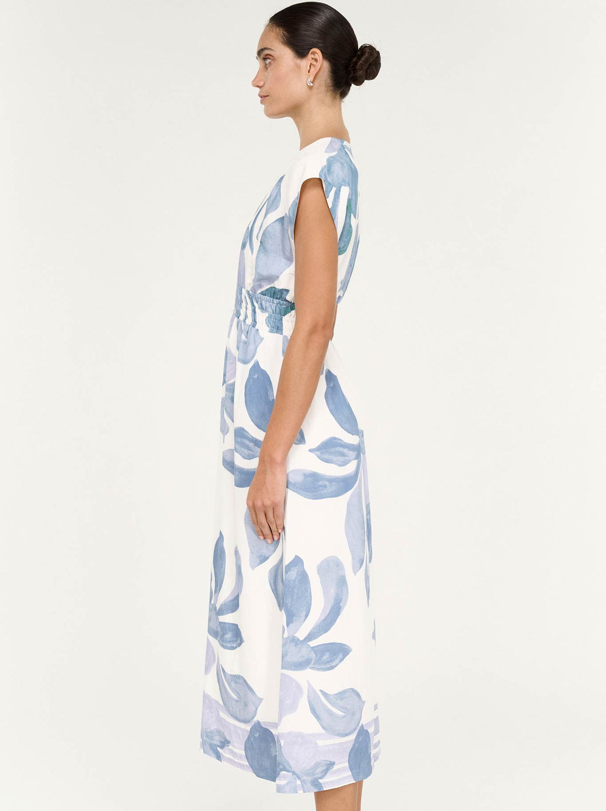 STAPLE THE LABEL ELODY MIDI DRESS