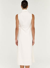 STAPLE THE LABEL SAVINA WRAP MIDI DRESS