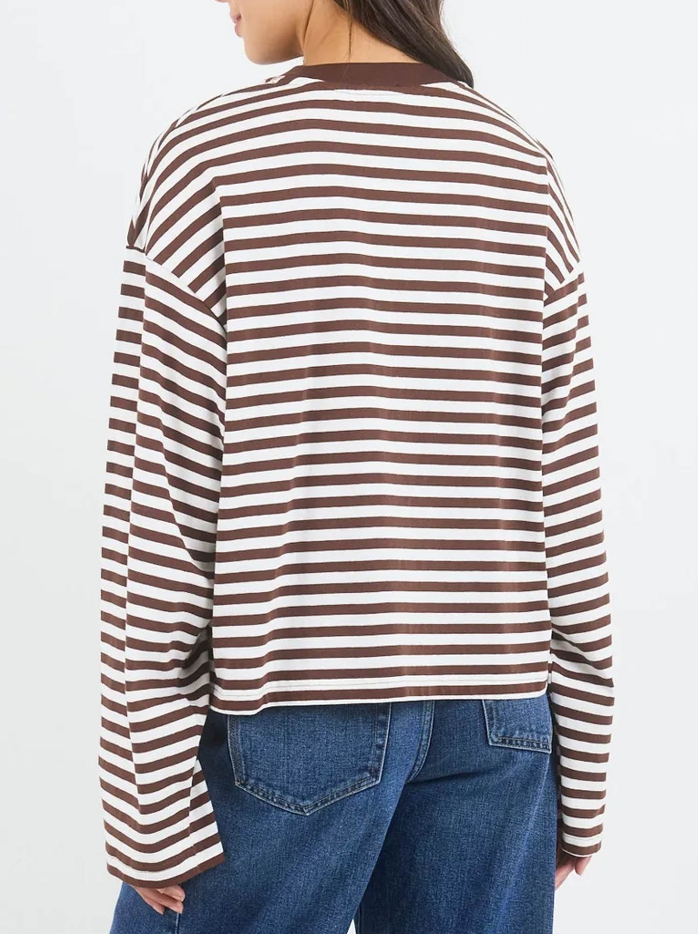 STORIES BE TOLD UNITE STRIPE LONG SLEEVE TEE