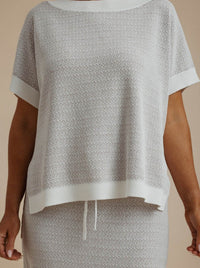 TALAMAYA CREPE KNITTED TEE