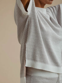 TALAMAYA CREPE KNITTED TEE
