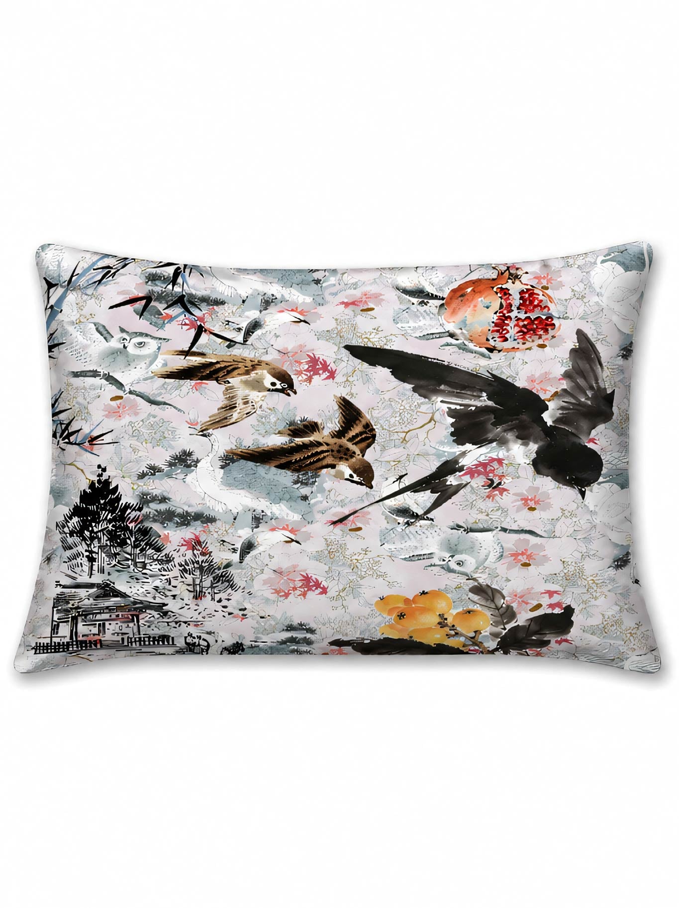 THE ARTISTS LABEL SEASONS IN JAPAN SILK PILLOW CASE