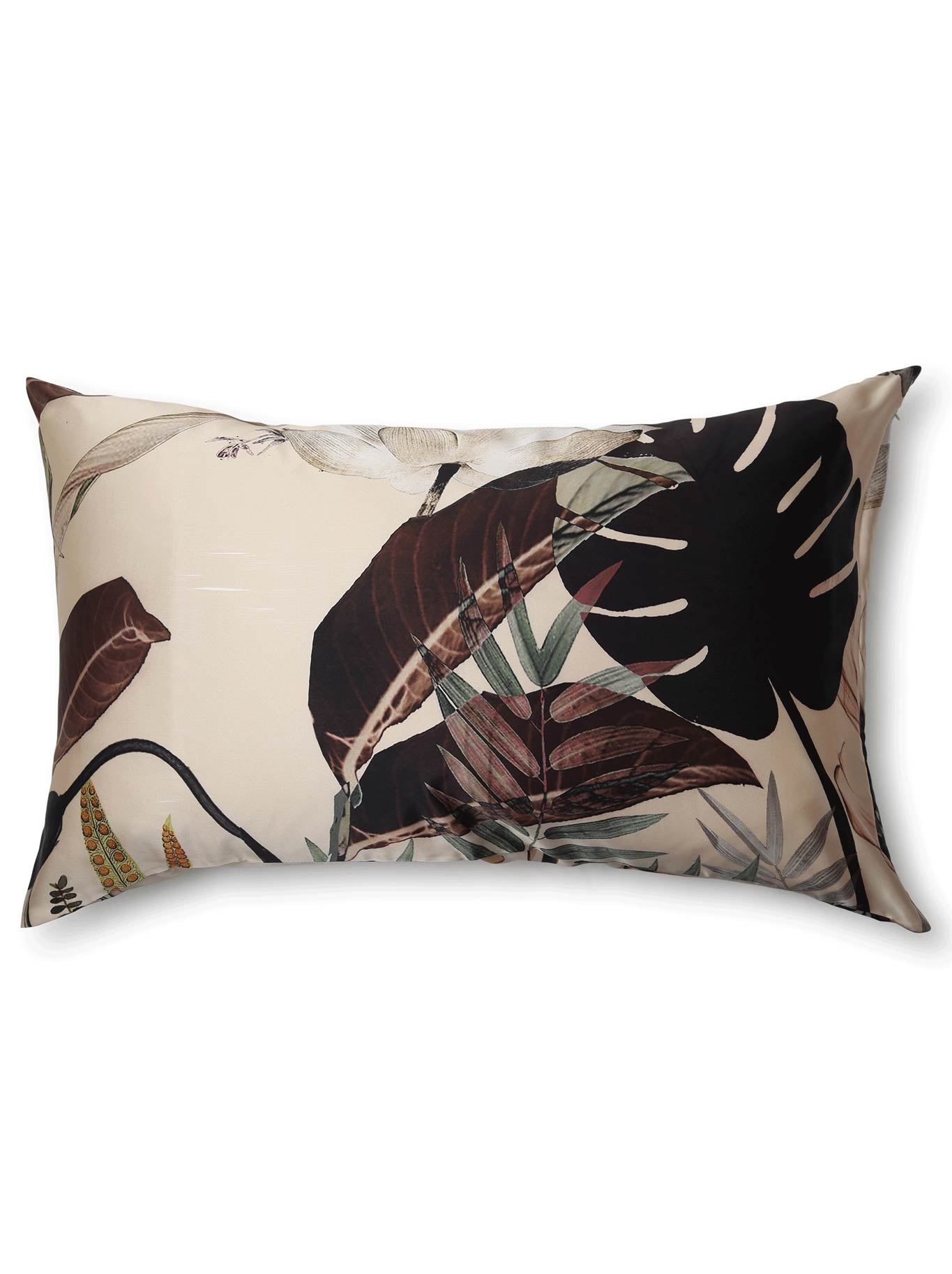 THE ARTISTS LABEL RADIO GARDEN SILK PILLOW CASE