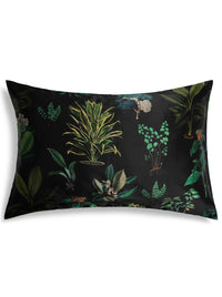 THE ARTISTS LABEL ANCIENT BOTANY SILK PILLOW CASE