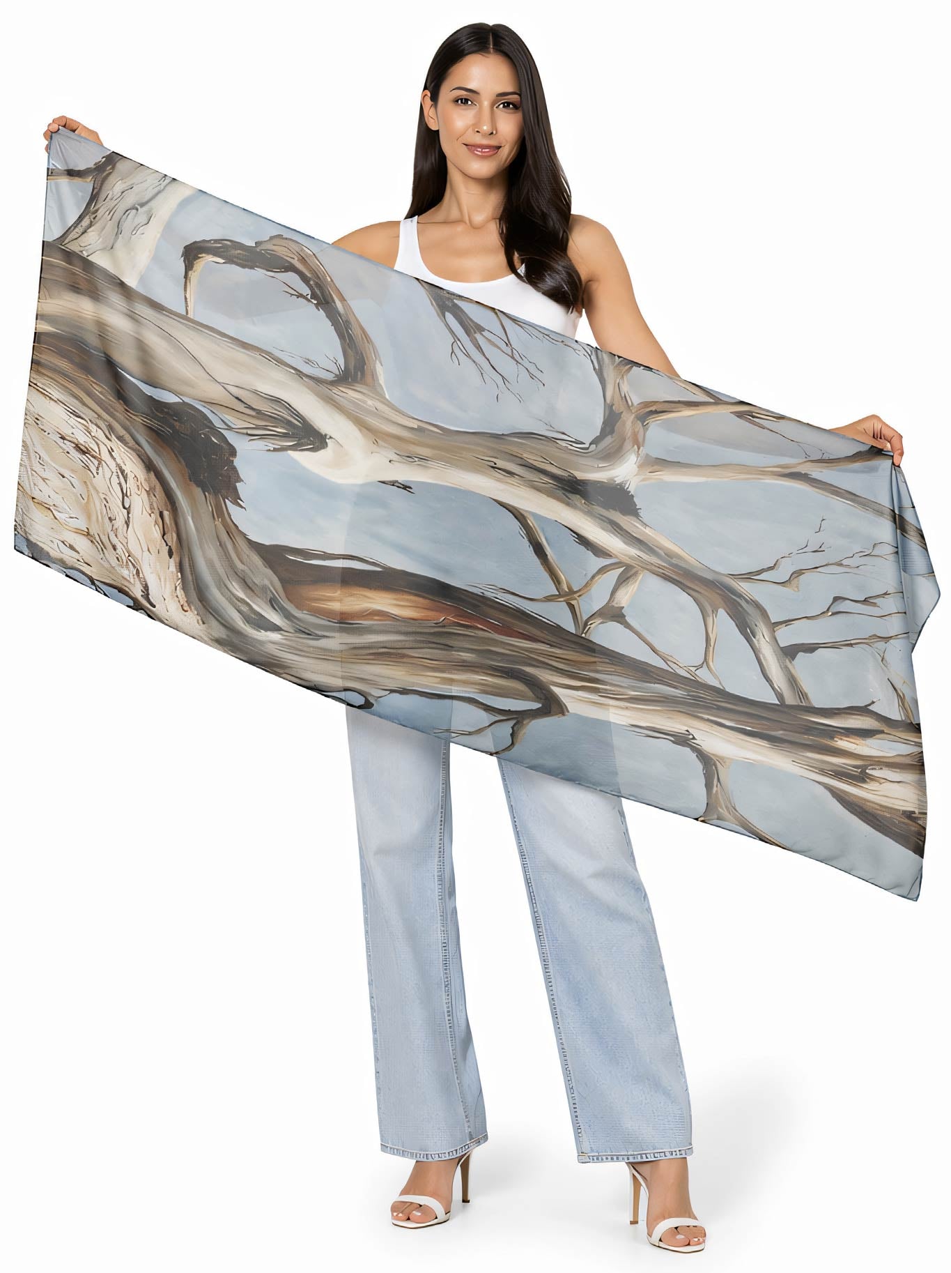 THE ARTISTS LABEL REACHING LIGHT SCARF