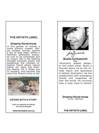 THE ARTISTS LABEL DREAMY FLORAL MUSE SCARF