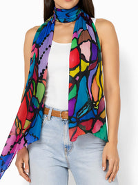 THE ARTISTS LABEL THE INNER TAPESTRY SCARF