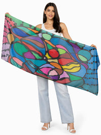 THE ARTISTS LABEL THE INNER TAPESTRY SCARF