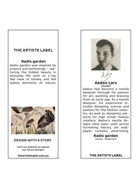 THE ARTISTS LABEL RADIO GARDEN SCARF