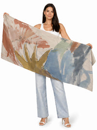 THE ARTISTS LABEL HOT SUN WOOL SCARF
