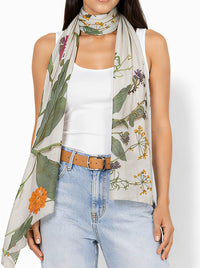 THE ARTISTS LABEL SUMMER MEDLEY WOOL SCARF